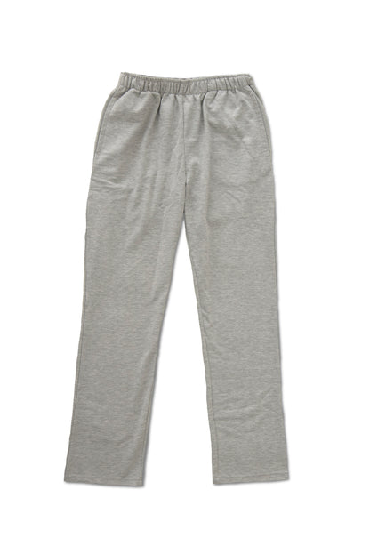 Unisex Open Back Fleece Adaptive Gray Pants