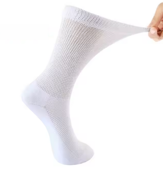 High Quality Diabetic Socks White Cotton Diabetics Socks