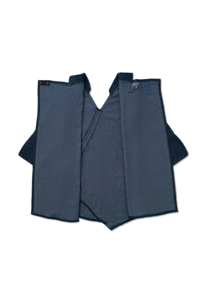 Women's Adaptive Open Back Denim Top